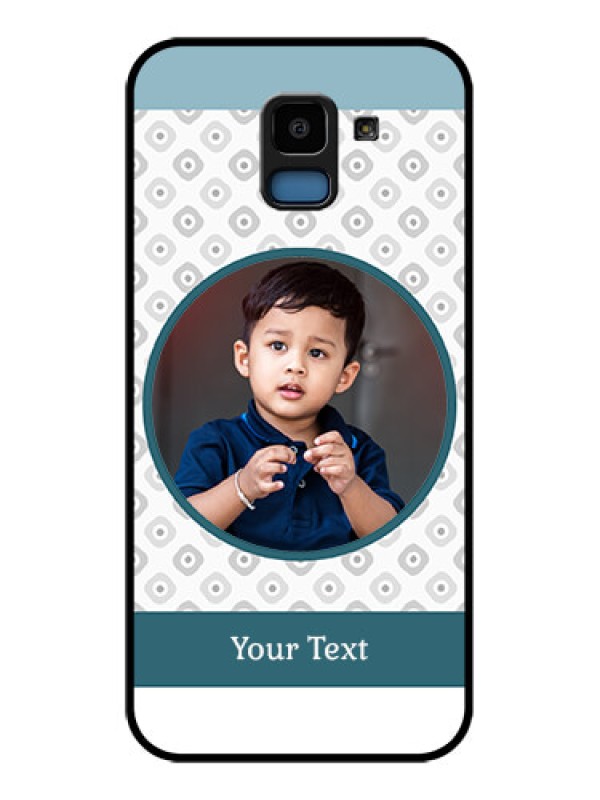 Custom Samsung Galaxy J6 Custom Glass Phone Case - Premium Cover Design