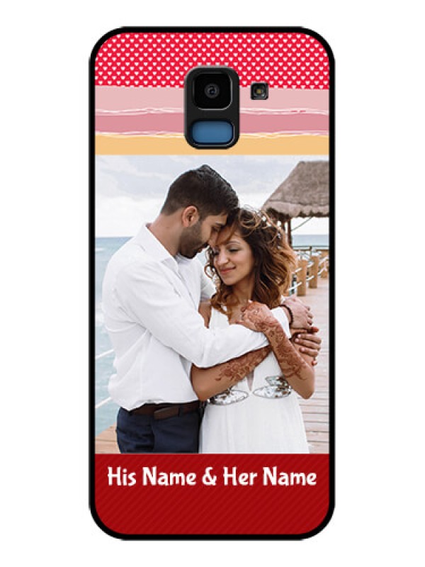 Custom Samsung Galaxy J6 Custom Glass Phone Case - Premium Case Design