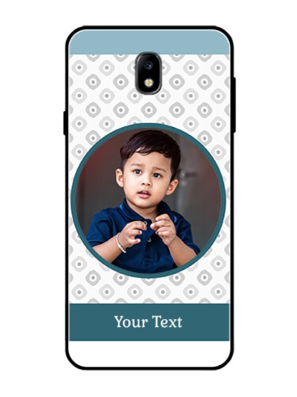 Custom Galaxy J7 Pro Personalized Glass Phone Case  - Premium Cover Design