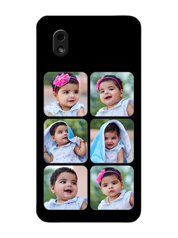 Custom Galaxy M01 Core Photo Printing on Glass Case - Multiple Pictures Design