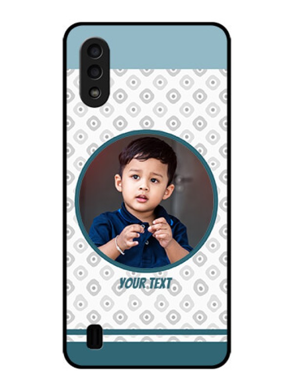 Custom Galaxy M01 Personalized Glass Phone Case - Premium Cover Design