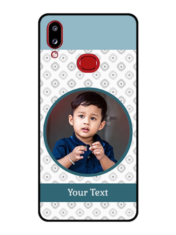 Custom Galaxy M01s Personalized Glass Phone Case - Premium Cover Design