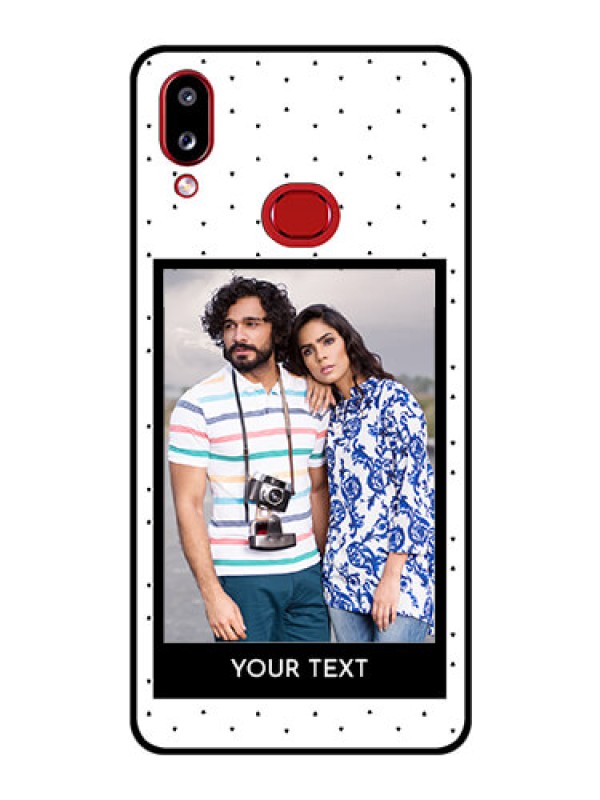 Custom Galaxy M01s Photo Printing on Glass Case - Premium Design