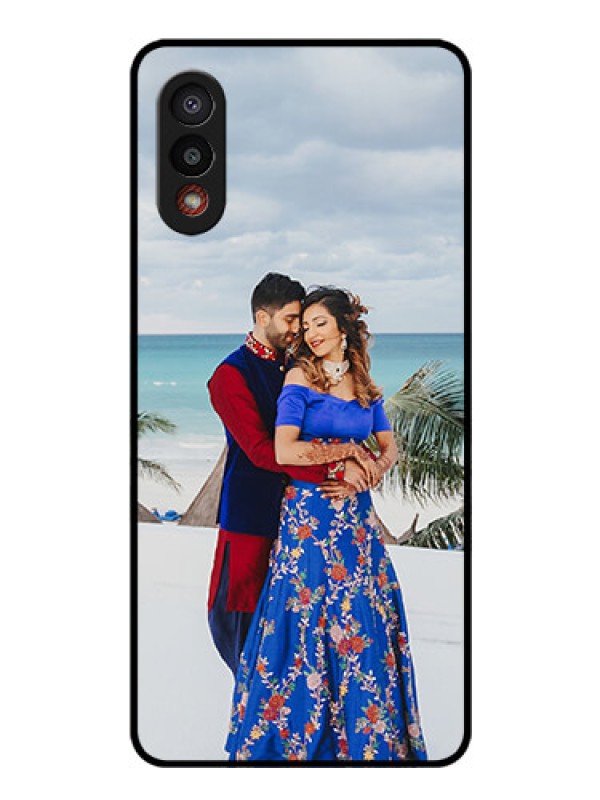 Custom Galaxy M02 Photo Printing on Glass Case - Upload Full Picture Design