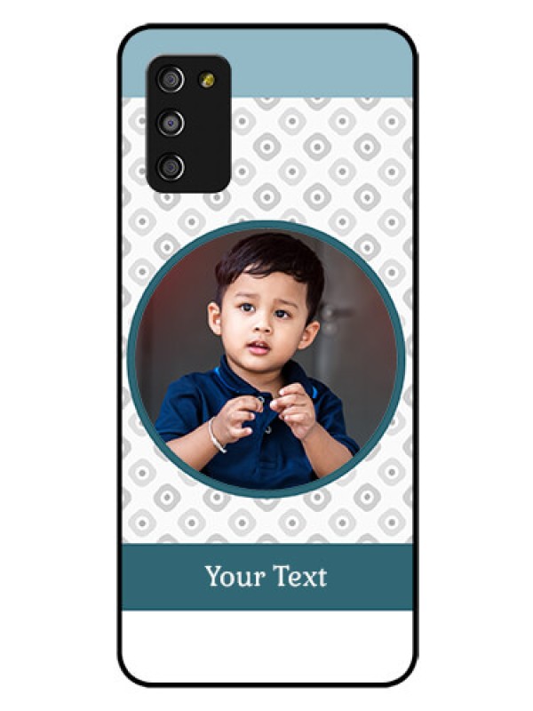 Custom Galaxy M02s Personalized Glass Phone Case  - Premium Cover Design