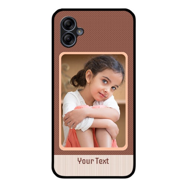 Galaxy M04 Custom Glass Phone Case - Simple Pic Upload Design Galaxy M04 Custom Glass Phone Case - Simple Pic Upload Design