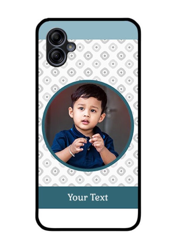 Galaxy M04 Personalized Glass Phone Case - Premium Cover Design