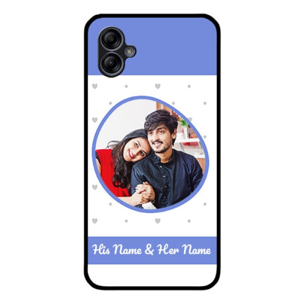 Galaxy M04 Photo Printing on Glass Case - Premium Case Design