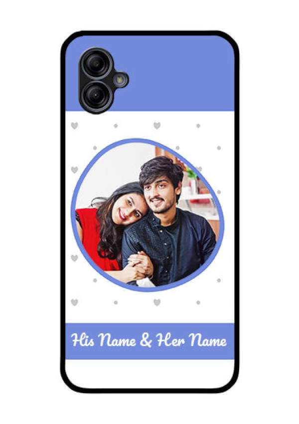 Galaxy M04 Photo Printing on Glass Case - Premium Case Design