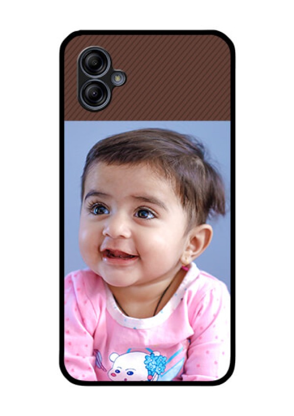 Galaxy M04 Custom Glass Mobile Case - Elegant Case Design