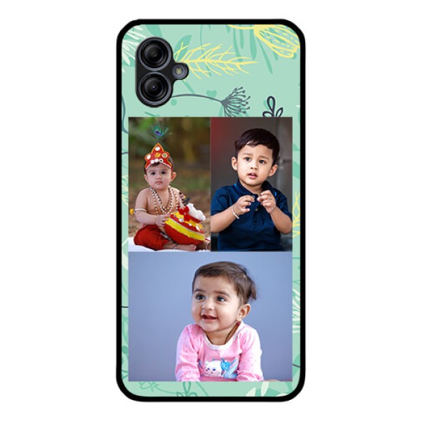 Galaxy M04 Photo Printing on Glass Case - Forever Family Design