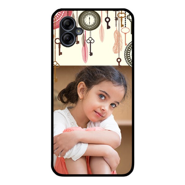 Galaxy M04 Custom Glass Mobile Case - Boho Style Design