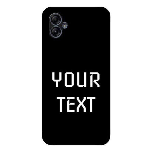 Galaxy M04 Your Name on Glass Phone Case