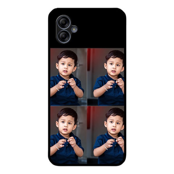 Galaxy M04 4 Image Holder on Glass Mobile Cover