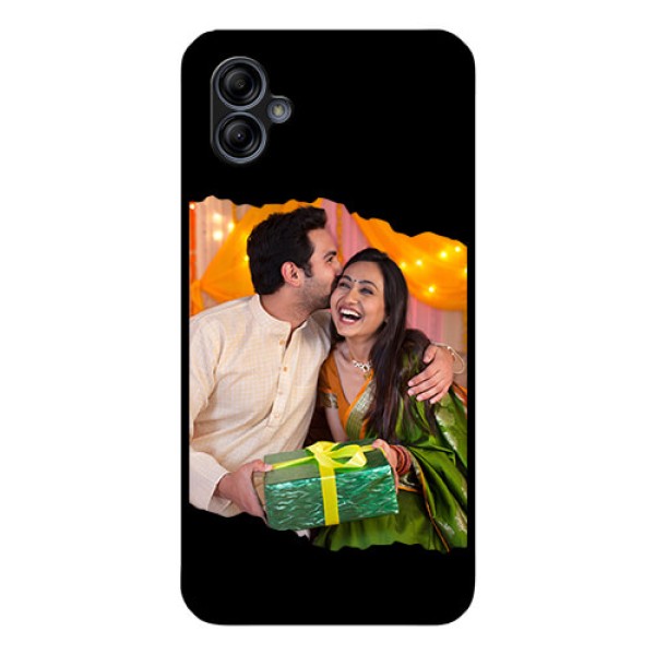 Galaxy M04 Custom Glass Phone Case - Tear-off Design