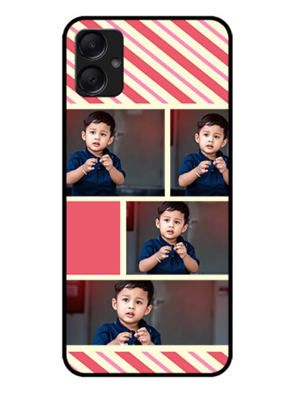 Custom Galaxy M05 Custom Glass Phone Case - Picture Upload Mobile Case Design