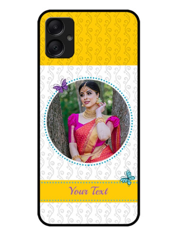 Custom Galaxy M05 Custom Glass Phone Case - Girls Premium Case Design