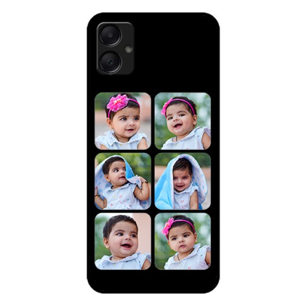 Galaxy M05 Custom Glass Phone Case - Multiple Pictures Design