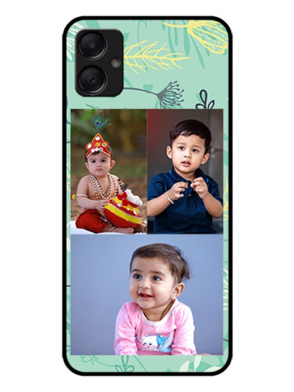 Custom Galaxy M05 Custom Glass Phone Case - Forever Family Design