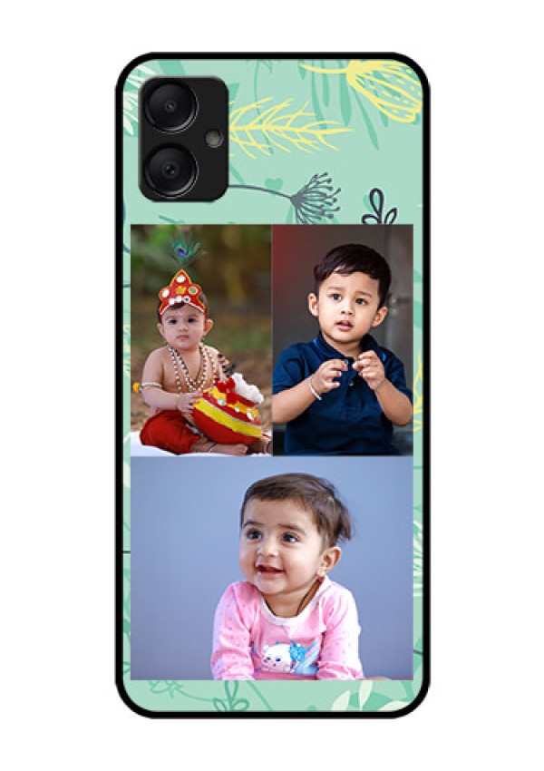 Galaxy M05 Custom Glass Phone Case - Forever Family Design