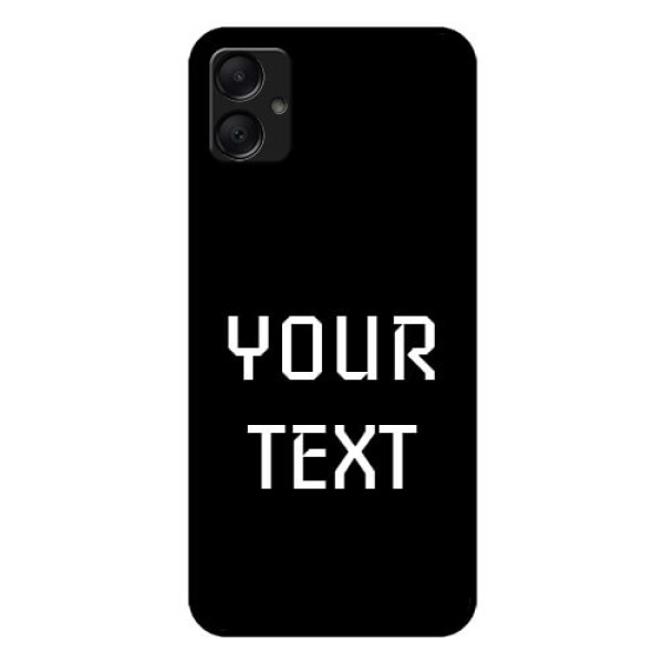 Galaxy M05 Custom Glass Phone Case - Your Name Design