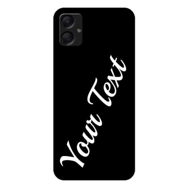 Galaxy M05 Custom Glass Phone Case - With Your Name Design