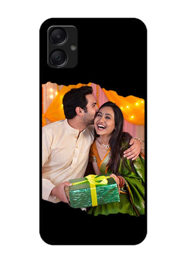 Galaxy M05 Custom Glass Phone Case - Tear - Off Design