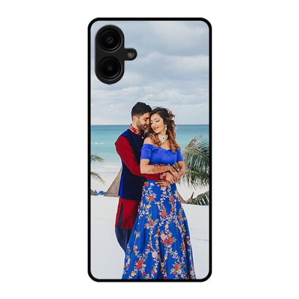 Galaxy M06 Custom Glass Phone Case - Upload Full Picture Design Galaxy M06 Custom Glass Phone Case - Upload Full Picture Design