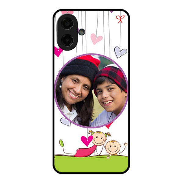 Samsung Galaxy M07 Custom Glass Phone Case - Cute Kids Phone Case Design Samsung Galaxy M07 Custom Glass Phone Case - Cute Kids Phone Case Design