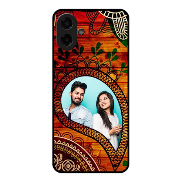Samsung Galaxy M07 Custom Glass Phone Case - Abstract Colorful Design