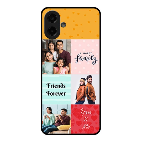 Samsung Galaxy M07 Custom Glass Phone Case - Images With Quotes Design Samsung Galaxy M07 Custom Glass Phone Case - Images With Quotes Design