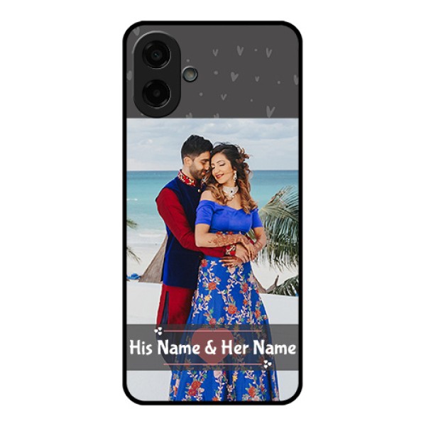 Samsung Galaxy M07 Custom Glass Phone Case - Buy Love Design With Photo Online Samsung Galaxy M07 Custom Glass Phone Case - Buy Love Design With Photo Online