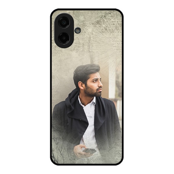 Samsung Galaxy M07 Custom Glass Phone Case - With Vintage Design