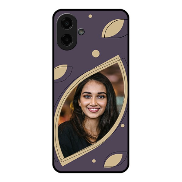 Samsung Galaxy M07 Custom Glass Phone Case - Falling Leaf Design