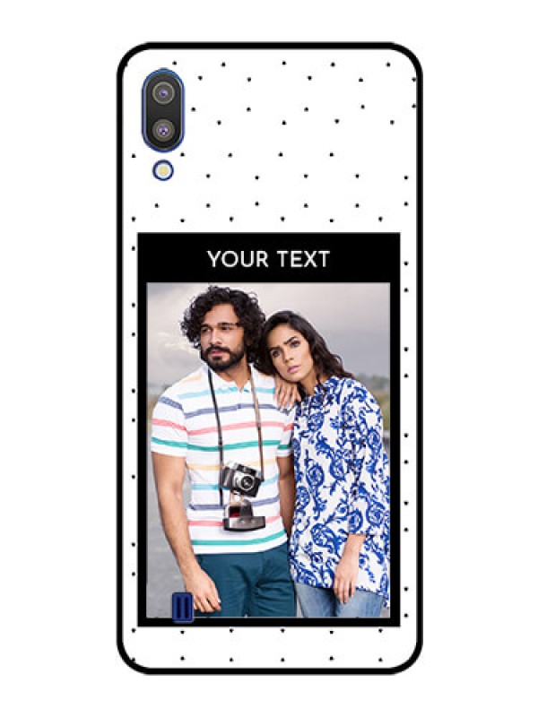 Custom Galaxy M10 Photo Printing on Glass Case - Premium Design