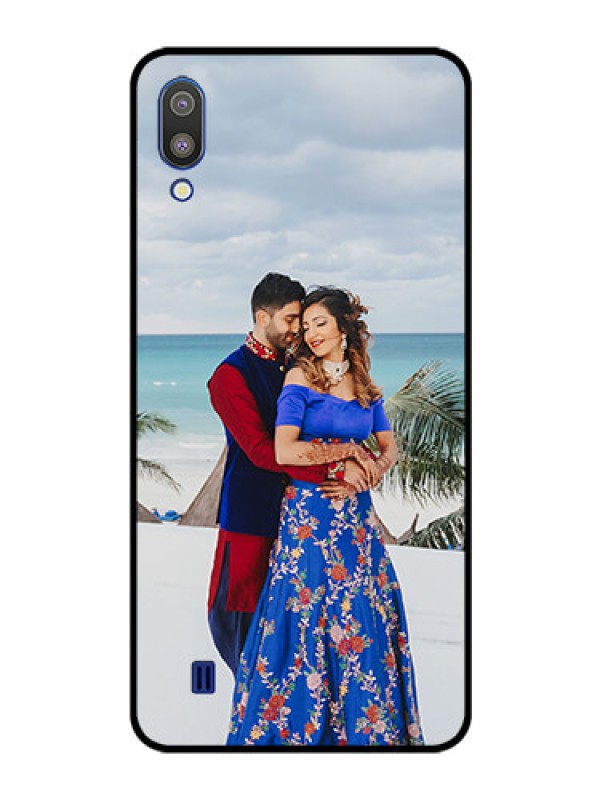 Custom Galaxy M10 Photo Printing on Glass Case - Upload Full Picture Design