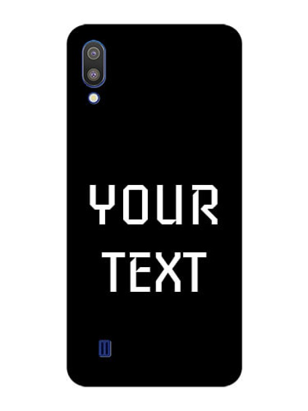 Custom Galaxy M10 Your Name on Glass Phone Case