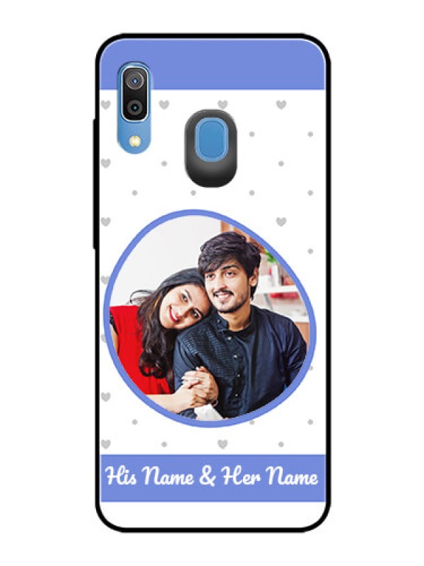 Custom Galaxy M10s Photo Printing on Glass Case  - Premium Case Design