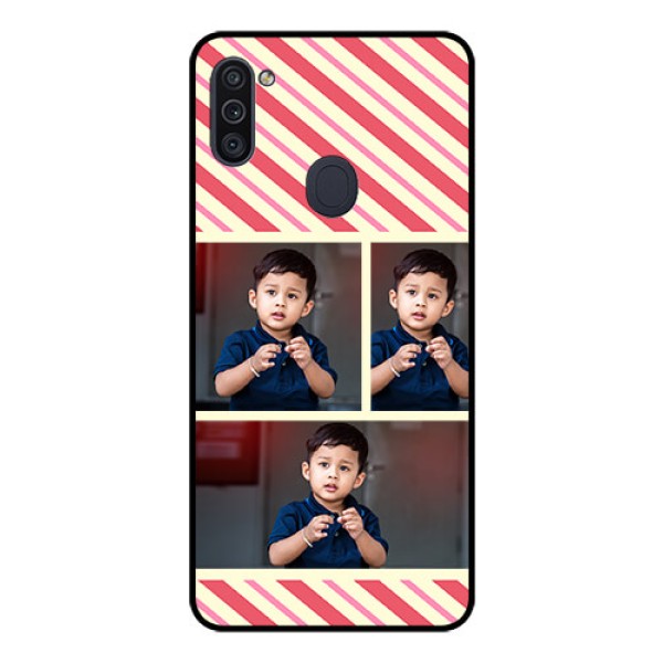Galaxy M11 Personalized Glass Phone Case - Picture Upload Mobile Case Design Galaxy M11 Personalized Glass Phone Case - Picture Upload Mobile Case Design