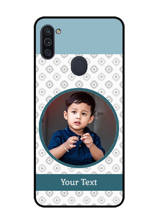 Galaxy M11 Personalized Glass Phone Case - Premium Cover Design