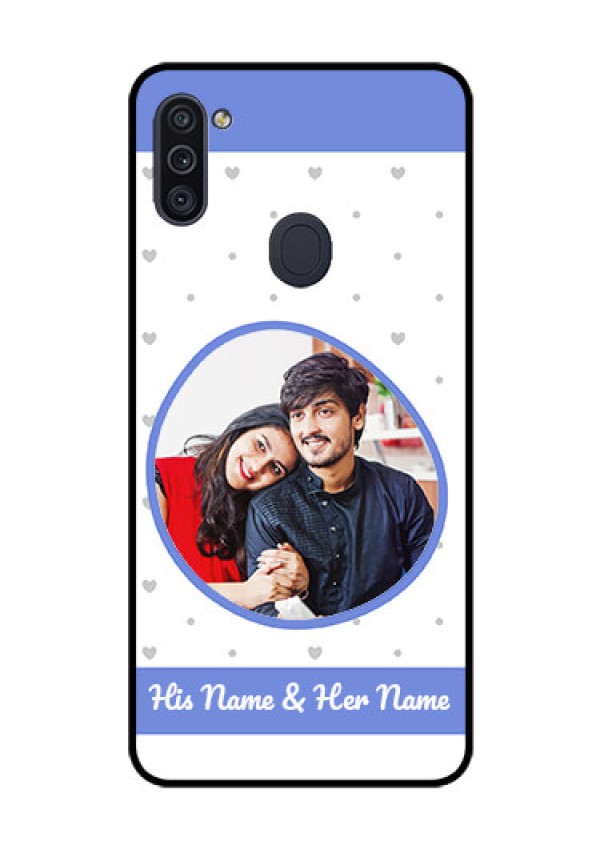 Galaxy M11 Photo Printing on Glass Case - Premium Case Design