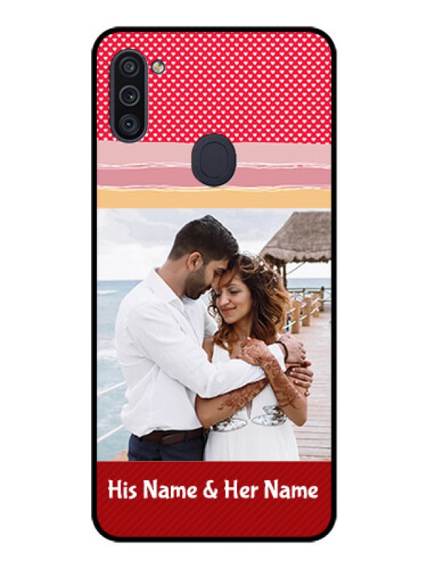 Custom Galaxy M11 Custom Glass Mobile Case - Premium Case Design