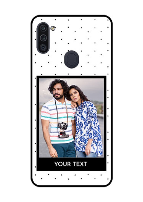 Galaxy M11 Photo Printing on Glass Case - Premium Design