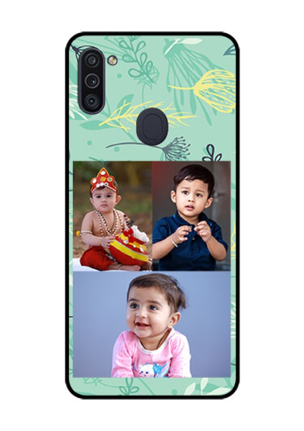 Galaxy M11 Photo Printing on Glass Case - Forever Family Design 