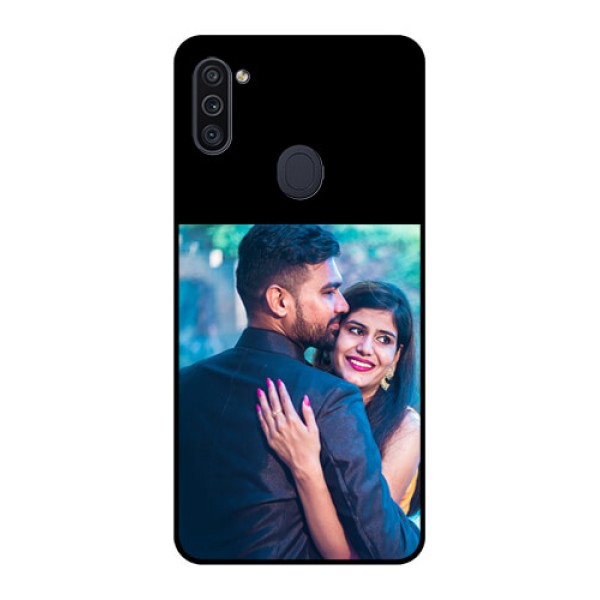 Galaxy M11 Custom Glass Phone Case - Upload Full Picture With Custom Color Design Galaxy M11 Custom Glass Phone Case - Upload Full Picture With Custom Color Design