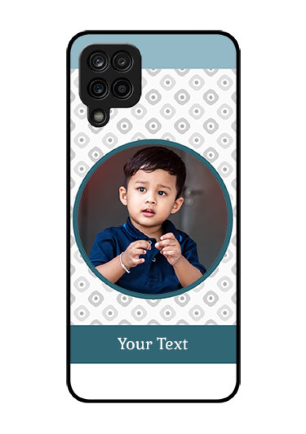 Galaxy M12 Personalized Glass Phone Case - Premium Cover Design
