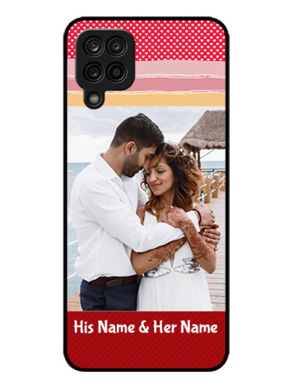 Custom Galaxy M12 Custom Glass Mobile Case - Premium Case Design