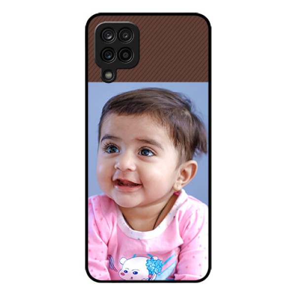 Galaxy M12 Custom Glass Mobile Case - Elegant Case Design