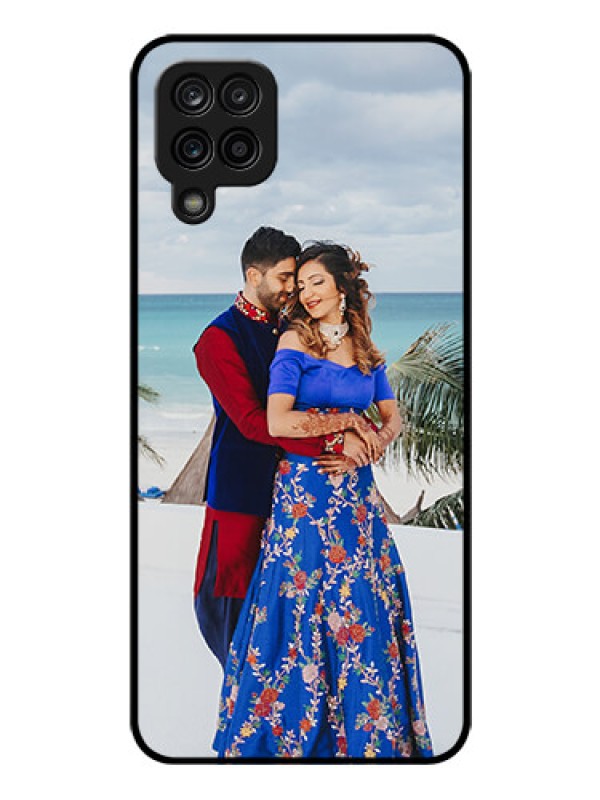Custom Galaxy M12 Photo Printing on Glass Case - Upload Full Picture Design
