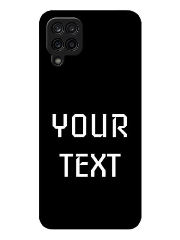 Custom Galaxy M12 Your Name on Glass Phone Case